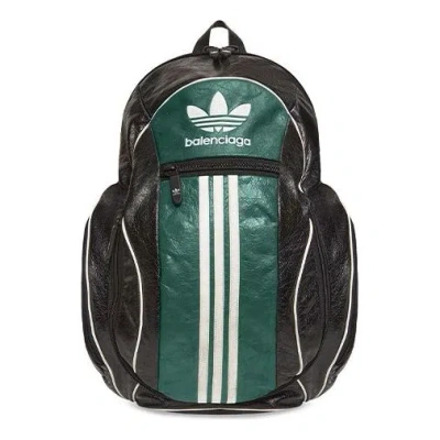 Balenciaga X Adidas Large Backpack 'black Green'