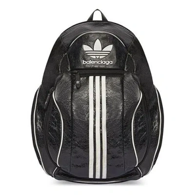 Balenciaga X Adidas Large Backpack 'black White'