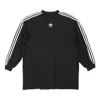 Balenciaga X Adidas Long Sleeve T-shirt Oversized 'black'