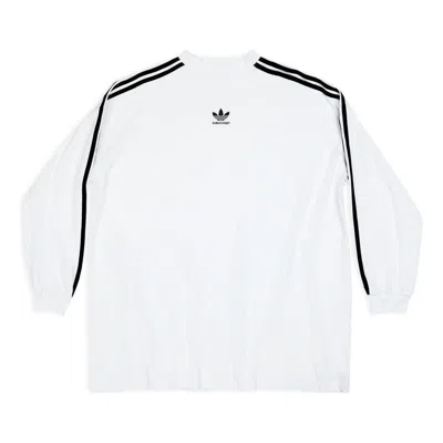 Balenciaga X Adidas Long Sleeve T-shirt Oversized 'white'