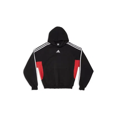 Pre-owned Balenciaga X Adidas Mens Hoodie Small Fit In Black