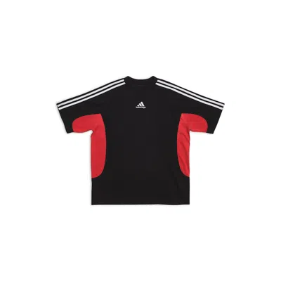 Pre-owned Balenciaga X Adidas Mens T-shirt Medium Fit In Black