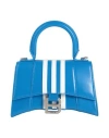 Balenciaga X Adidas Originals Woman Handbag Bright Blue Size - Leather