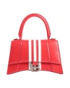 Balenciaga X Adidas Originals Woman Handbag Red Size - Calfskin In Red