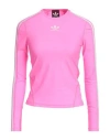 Balenciaga X Adidas Originals Woman T-shirt Pink Size L Polyamide, Elastane