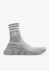 Balenciaga Speed Lt Adidas Sneakers In Gray