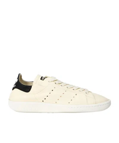 Balenciaga X Adidas Stan Smith Lace-up Sneakers In Neutral