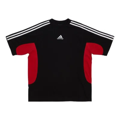 Balenciaga X Adidas T-shirt Medium Fit 'black Red'