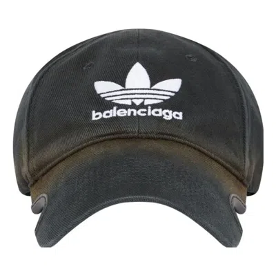 Balenciaga X Adidas Trefoil  Logo Cap 'black White'