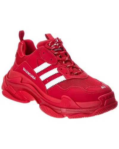 Balenciaga X Adidas Triple S Sneaker In Red