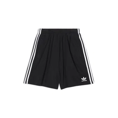 Pre-owned Balenciaga X Adidas Unisex Large Shorts In Black