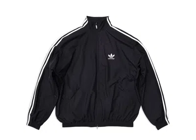 Pre-owned Balenciaga X Adidas Women's Tracksuit Jacket In Black White In Multi