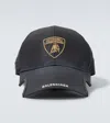 Balenciaga X Automobili Lamborghini Baseball Cap In Black