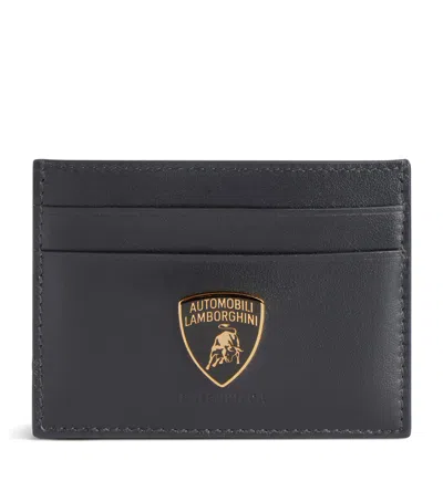 Balenciaga X Automobili Lamborghini Card Holder In Black