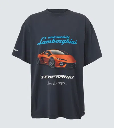 BALENCIAGA X AUTOMOBILI LAMBORGHINI COTTON T-SHIRT