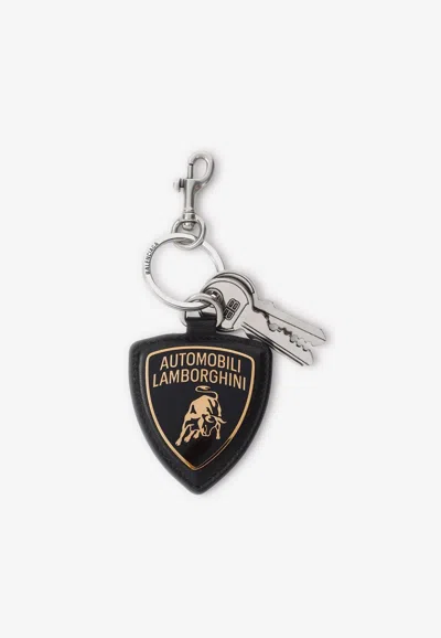 Balenciaga X Automobili Lamborghini Shield Charm In Black