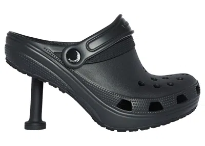 Pre-owned Balenciaga X Crocs Madame 80mm (women's) Sneakers In Black