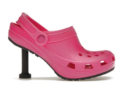 Pre-owned Balenciaga X Crocs Madame 80mm (women's) Sneakers In Pink