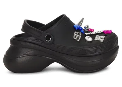 Pre-owned Balenciaga X Crocs Mule Jibbitz (women's) Sneakers In Black