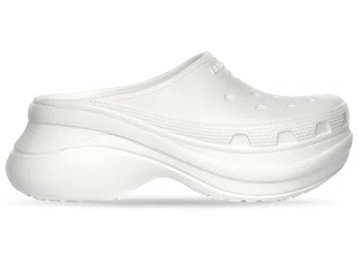 Pre-owned Balenciaga X Crocs Mule (women's) Sneakers In White