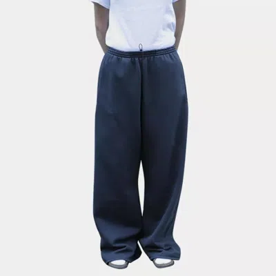 Pre-owned Balenciaga X Gap Yeezy X Gap Engineered By Balenciaga Wide Leg Navy Sweatpant In Blue