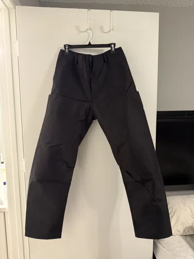 Pre-owned Balenciaga X Gap Yeezy X Gap X Balenciaga Size 34 Cordura Cargo Pants Black