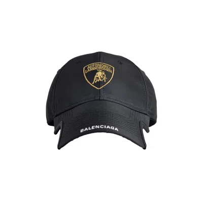 Pre-owned Balenciaga X Lamborghini Cap 'black' | Men's Size L