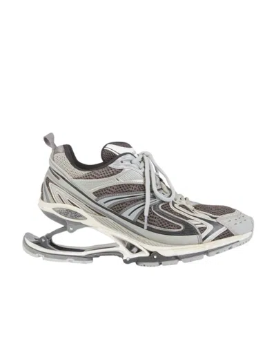 Balenciaga X-pander Sneakers In Gray