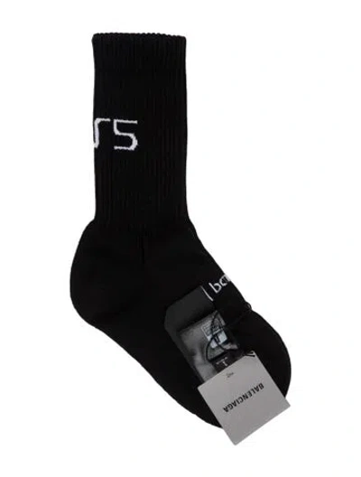 Pre-owned Balenciaga X Playstation Socks W/tags In Black