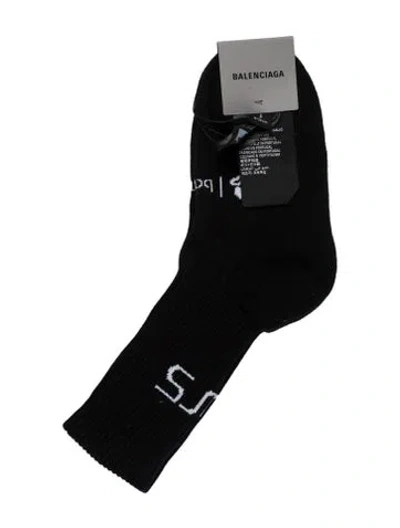 Pre-owned Balenciaga X Playstation Socks W/tags In Black