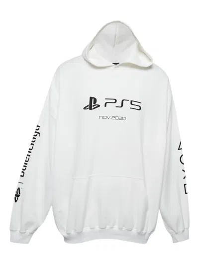 Pre-owned Balenciaga X Playstation5 Logo Hoodie