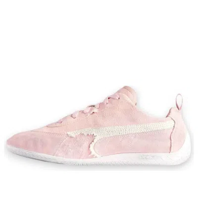 Balenciaga X Puma Speedcat Suede 'distressed Pink White'