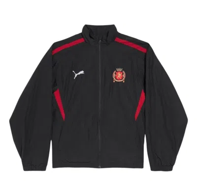 BALENCIAGA BALENCIAGA X PUMA TRACKSUIT JACKET 'BLACK RED'