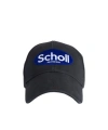 Balenciaga Men's  I Scholl Cap In Black Faded