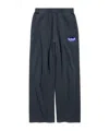 Balenciaga Men's  I Scholl Baggy Sweatpants In Black Faded