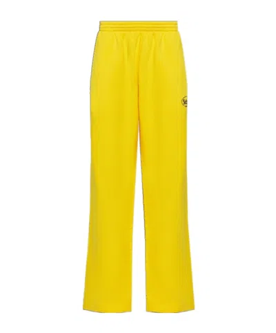 Balenciaga X Scholl Logo Embroidered Pants