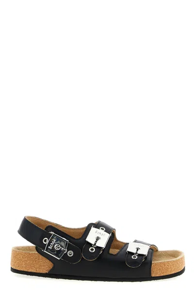 Balenciaga X Scholl Sandal In Black