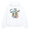 Balenciaga X The Simpsons Cotton Hoodie Wide Fit 'white'