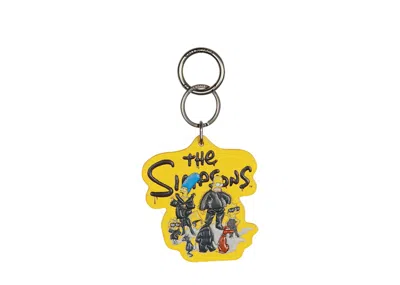 Pre-owned Balenciaga X The Simpsons Keyring In Yellow