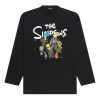 Balenciaga X The Simpsons Long Sleeve T-shirt Large Fit 'black'