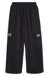 Balenciaga Black Under Armour Edition Baggy Sweatpants In Black