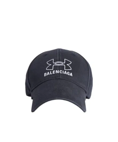 BALENCIAGA BALENCIAGA UNDER ARMOUR LOGO EMBROIDERED CAP