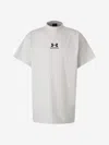 Balenciaga X Under Armour Cotton Logo T-shirt In White