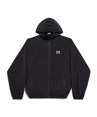 Balenciaga X Under Armour Hooded Jacket In Black