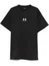 Balenciaga X Under Armour Logo-embroidered T-shirt In Black