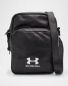 Balenciaga Man Black Crossbody Bags In 1000 Black