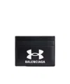 Balenciaga Card Case X Under Armour In Black