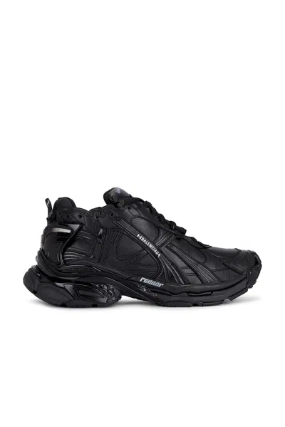 Balenciaga X Under Armour Runner Ripstop In Black