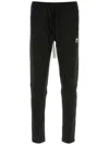 Balenciaga Men's Under Armour Sweatsuit Pants In Black/white In Schwarz
