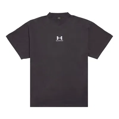 Pre-owned Balenciaga X Under Armour T-shirt 'black/white'